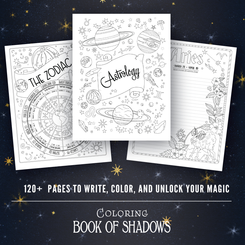 Coloring Book Of Shadows Printables