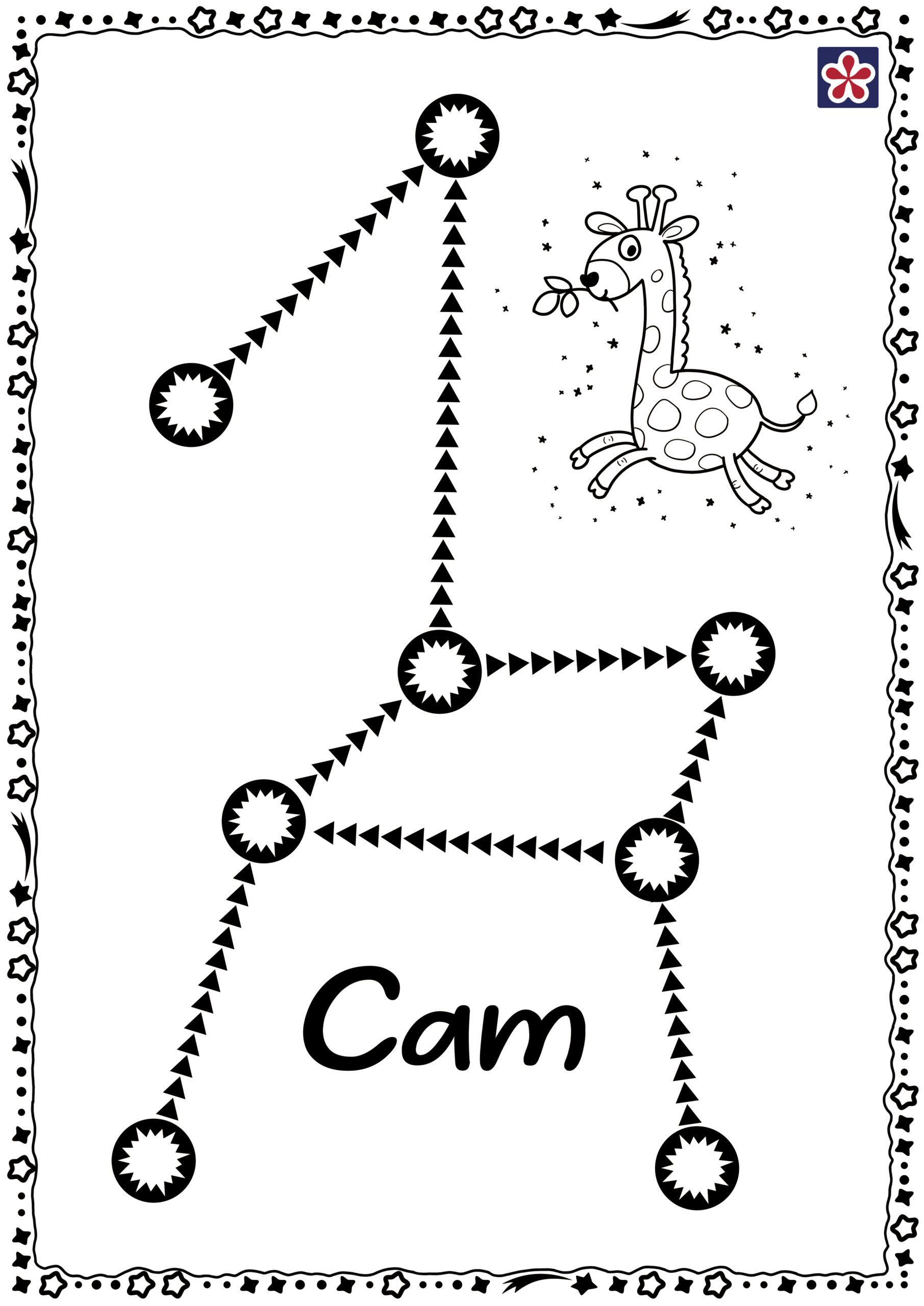 Constellation Templates For Kids