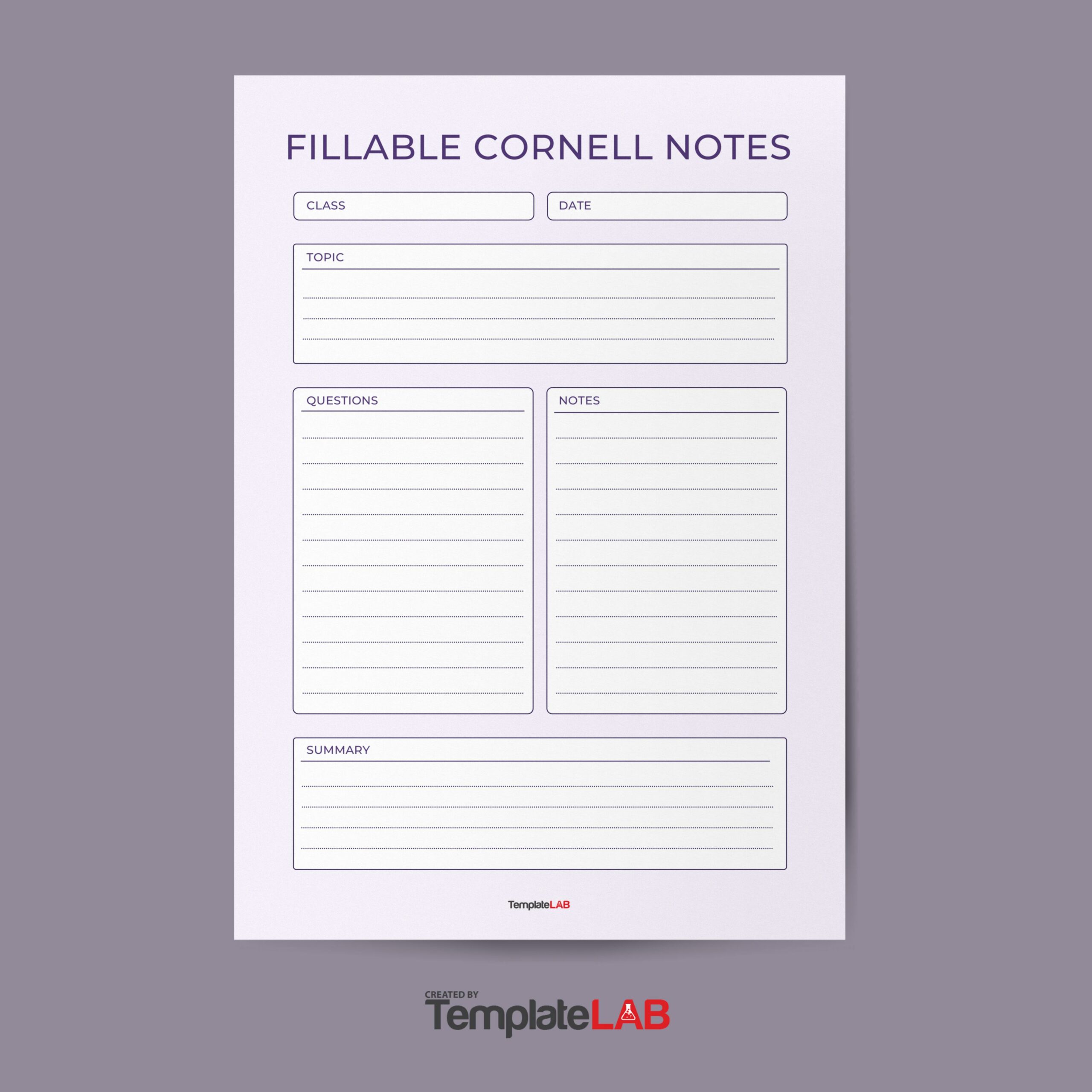 Cornell Notes