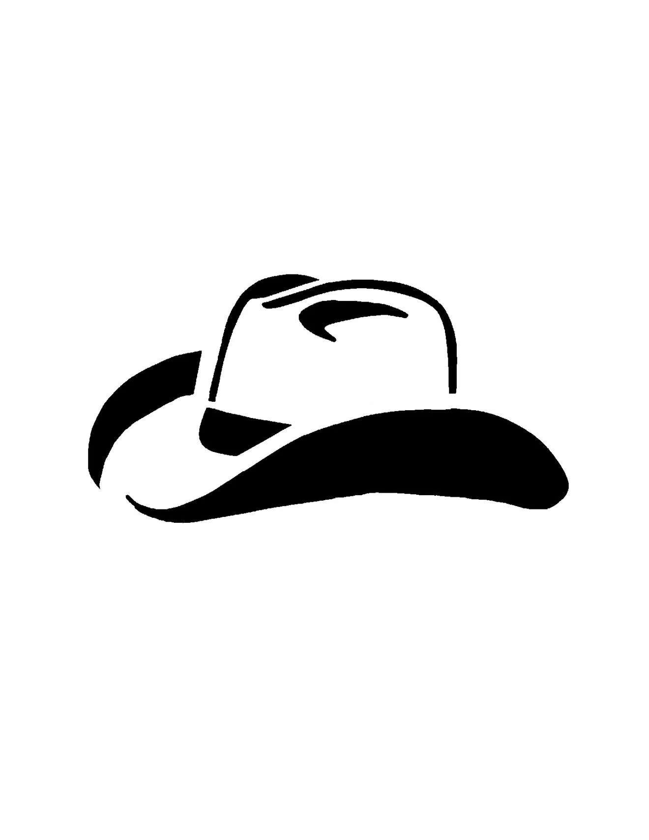 Cowboy Hat Free Pumpkin Stencil Pumpkin Pattern
