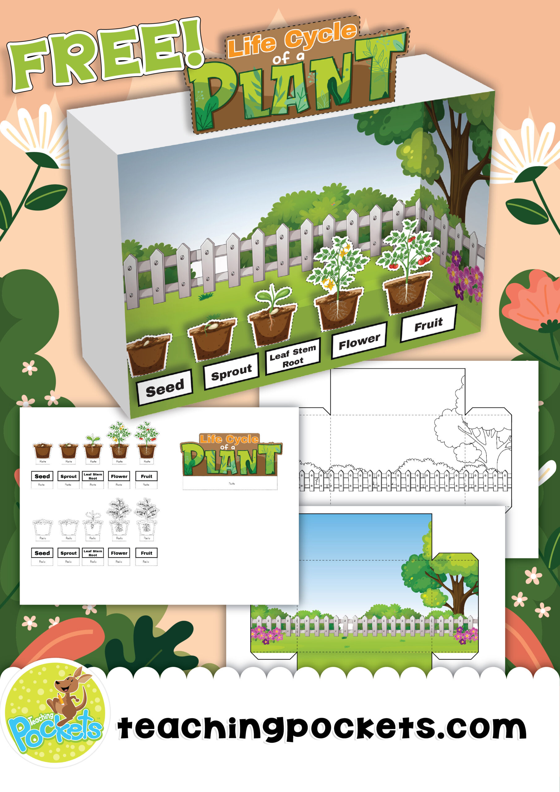 Craft Dioramas Ideas Printables For Kids