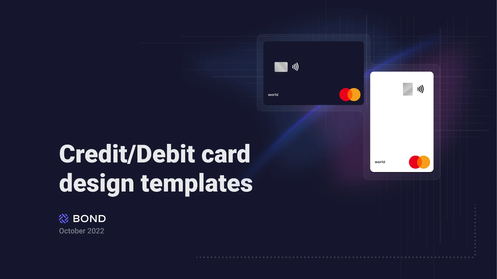 Credit Debit Card Design Templates For Concepting