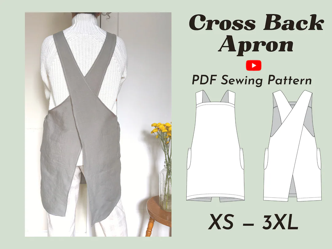Criss Cross Apron Sewing Pattern