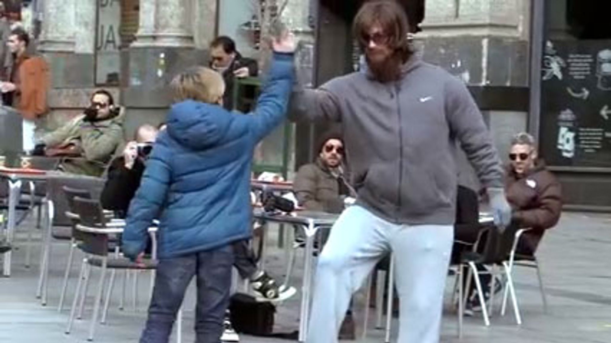 Cristiano Ronaldo Goes In Disguise On Streets Of Madrid