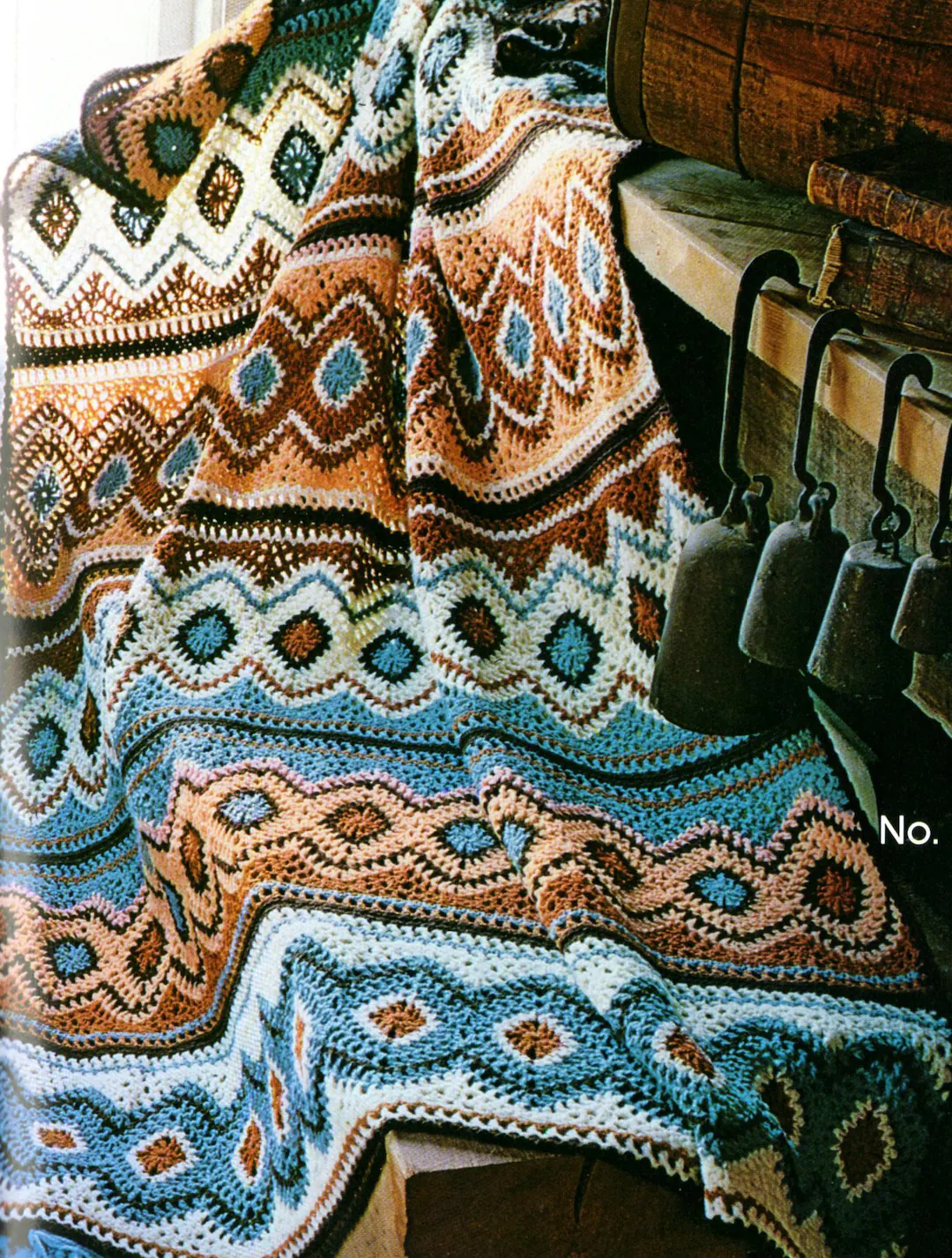 Crochet Pattern Navajo Afghanthrow