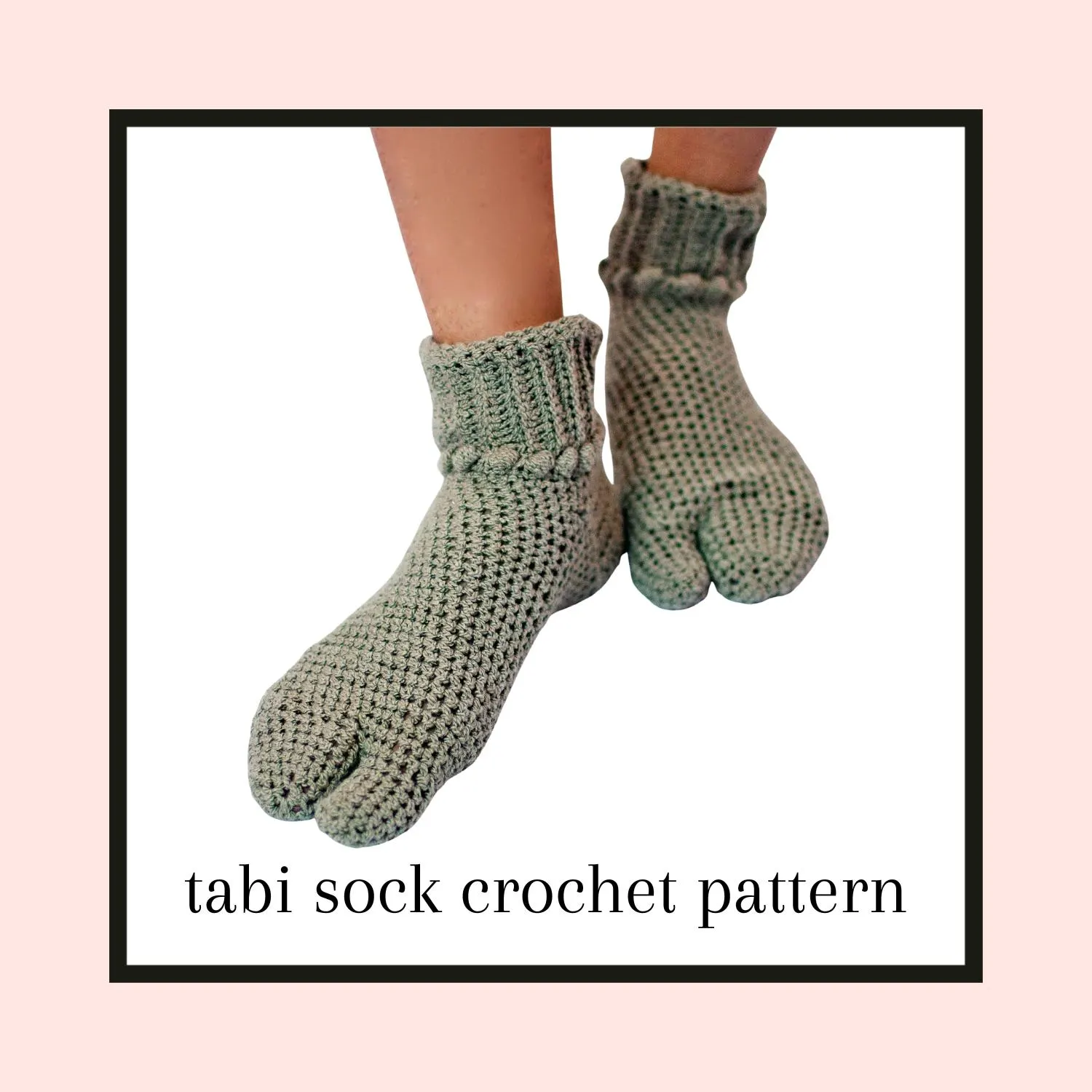 free printable tabi sock pattern