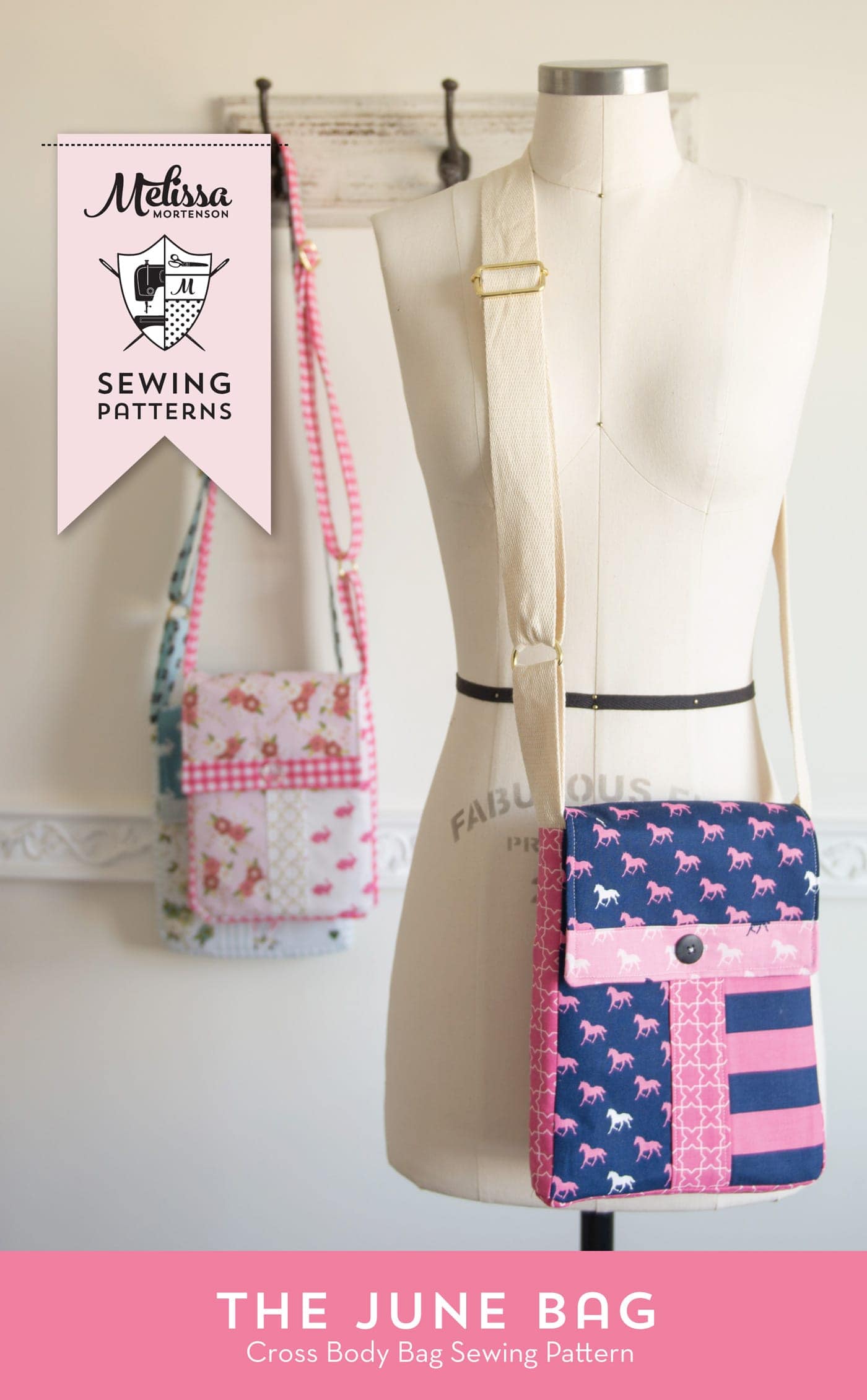 Cross Body Bag Sewing Pattern
