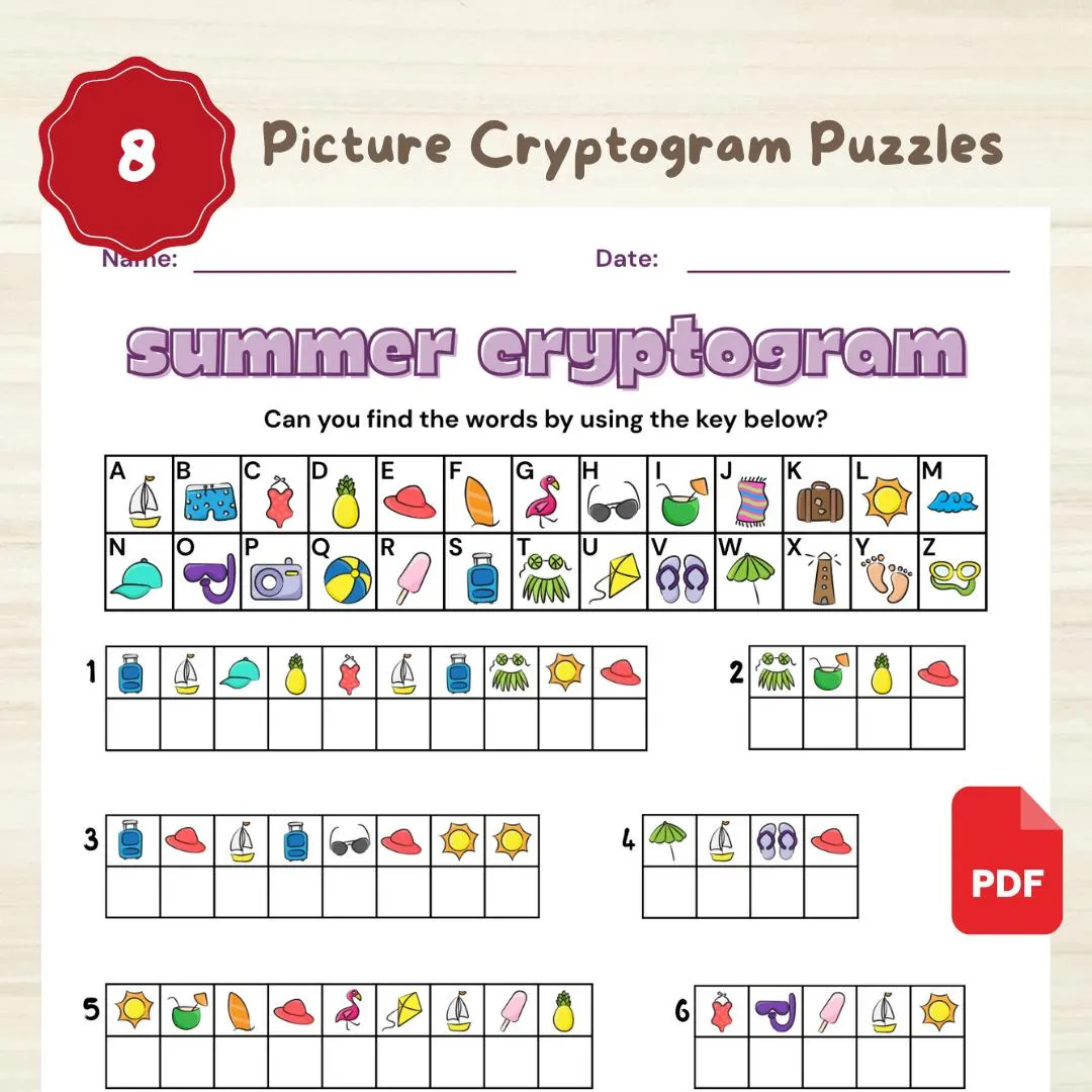 free printable cryptograms for adults