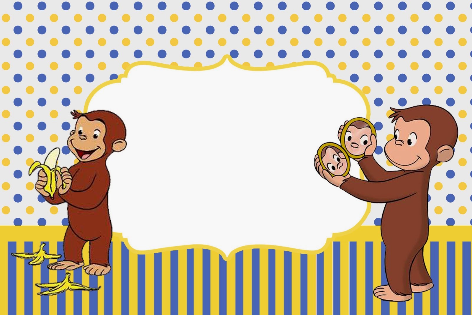 Curious George Free Printable