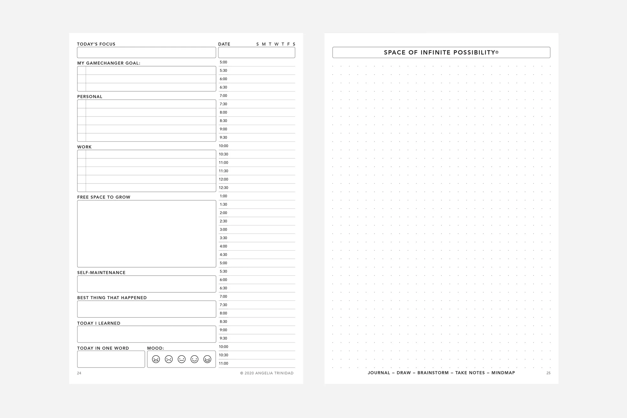 Daily Planner Pdf