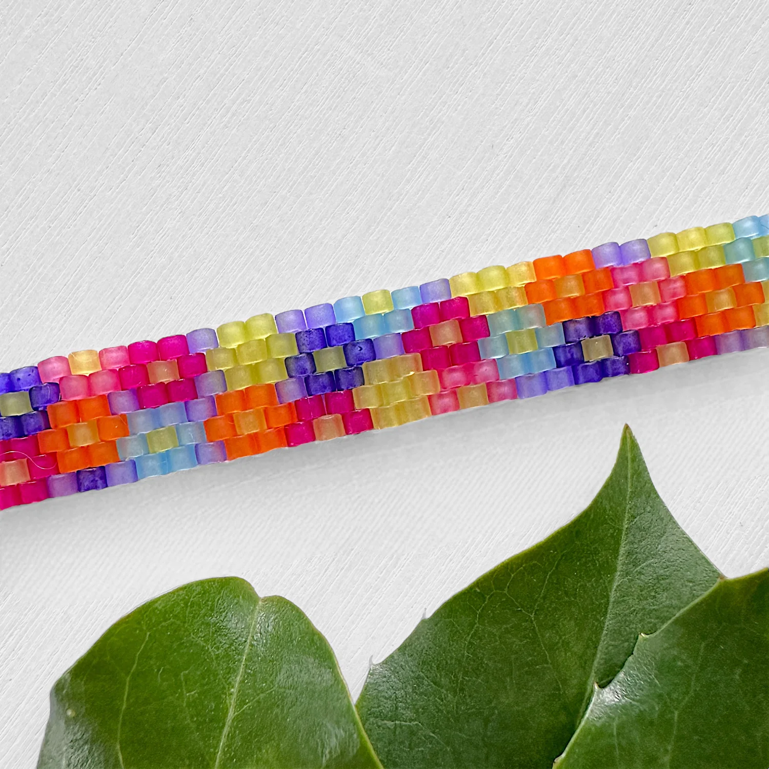 Daisy Peyote Stitch Free Beading Pattern