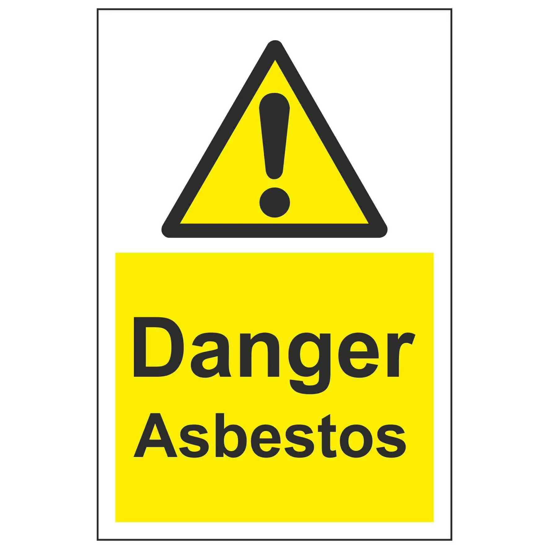 Danger Asbestos Danger Asbestos