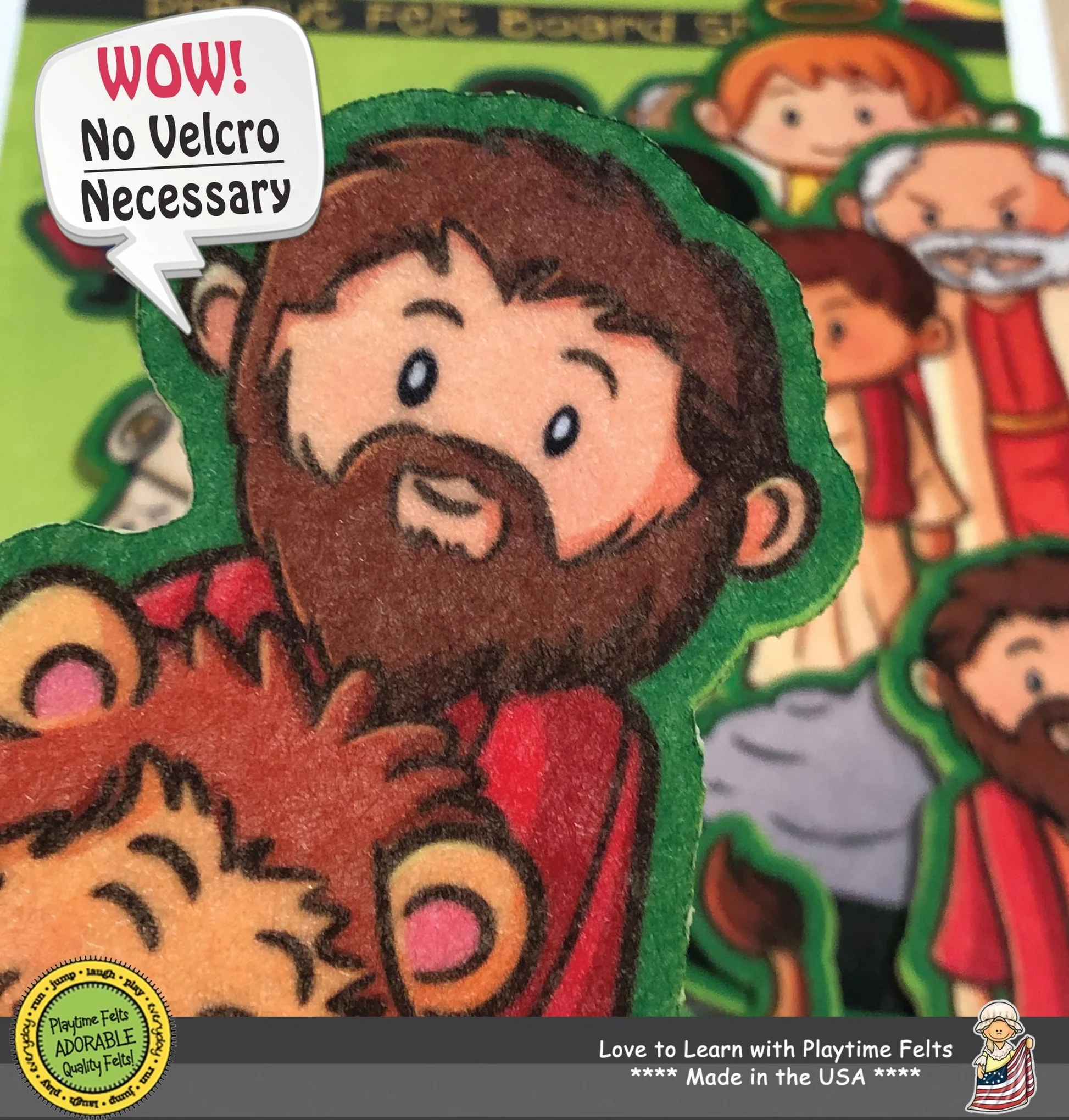 Daniel In The Lions Den Felt Bible Stories