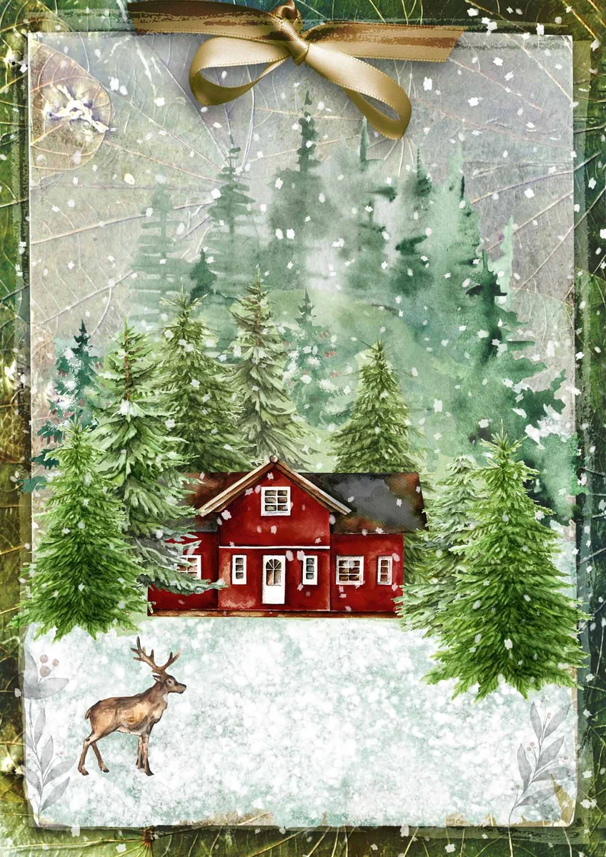 Decoupage Paper Christmas