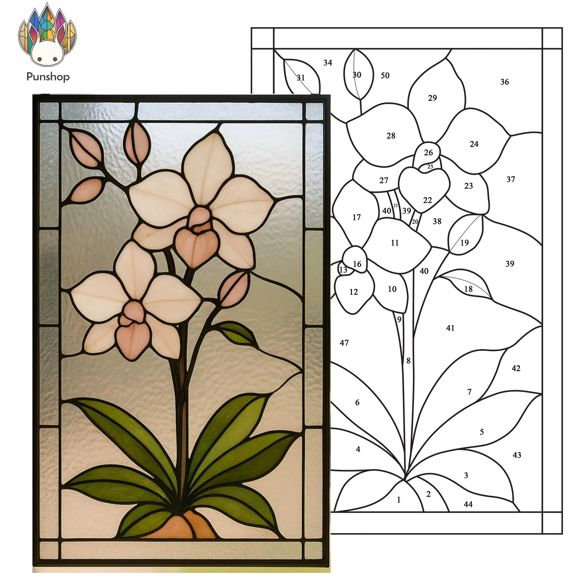 Digital Download Patterns Stained Glass