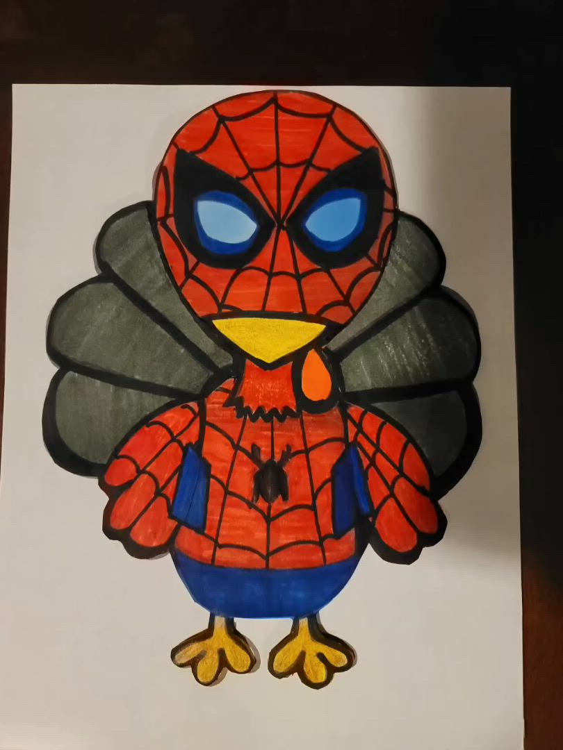 Disguise A Turkey Spiderman Disguise A Turkey Spiderman