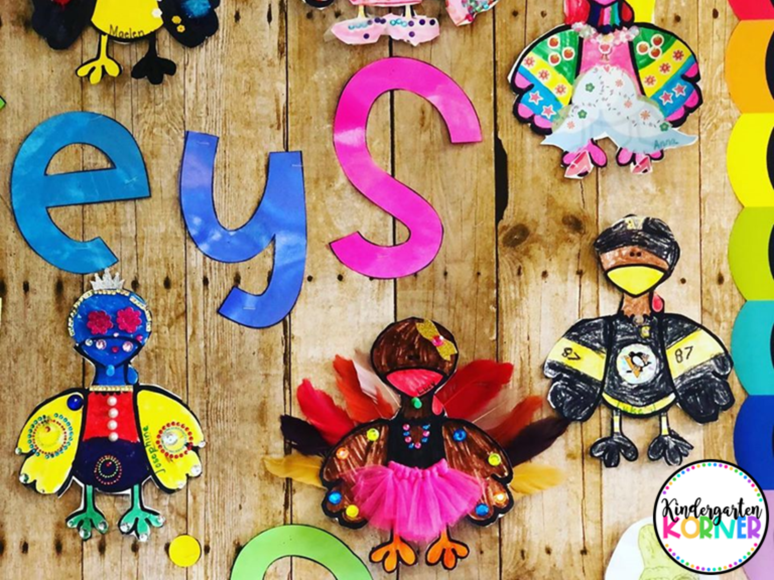 Disguise A Turkey Thanksgiving Bulletin Board Family Project