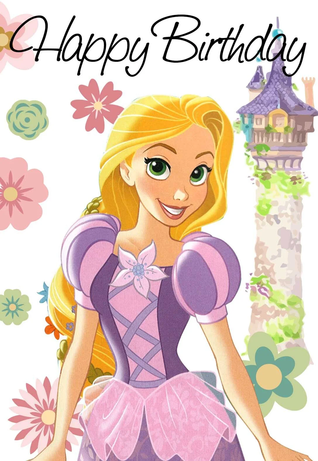 Disney Printable Birthday Cards