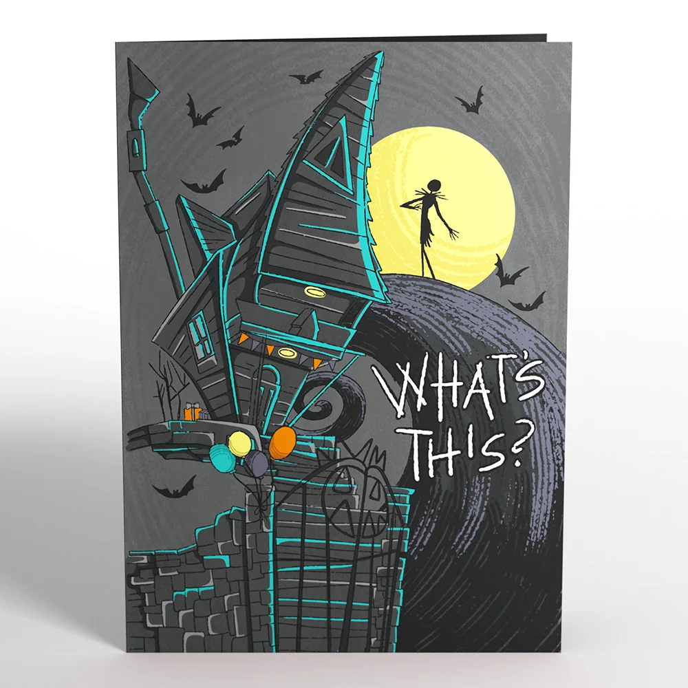nightmare before christmas birthday card printable