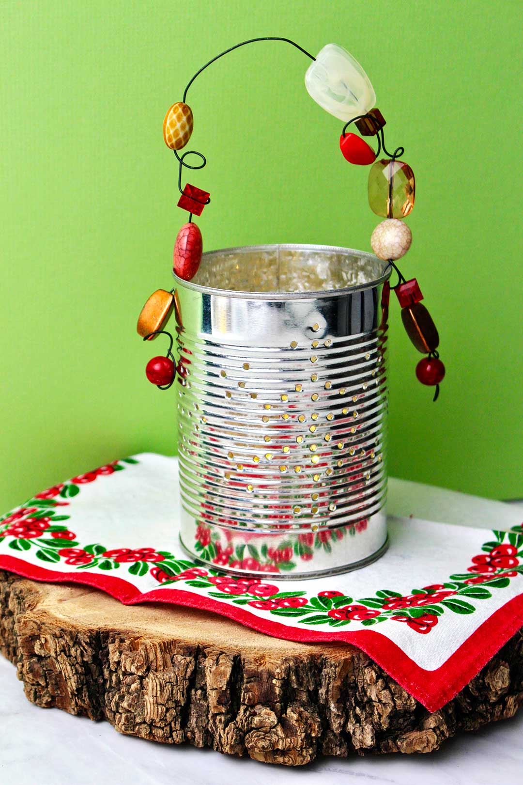 Diy Punched Tin Can Lanterns