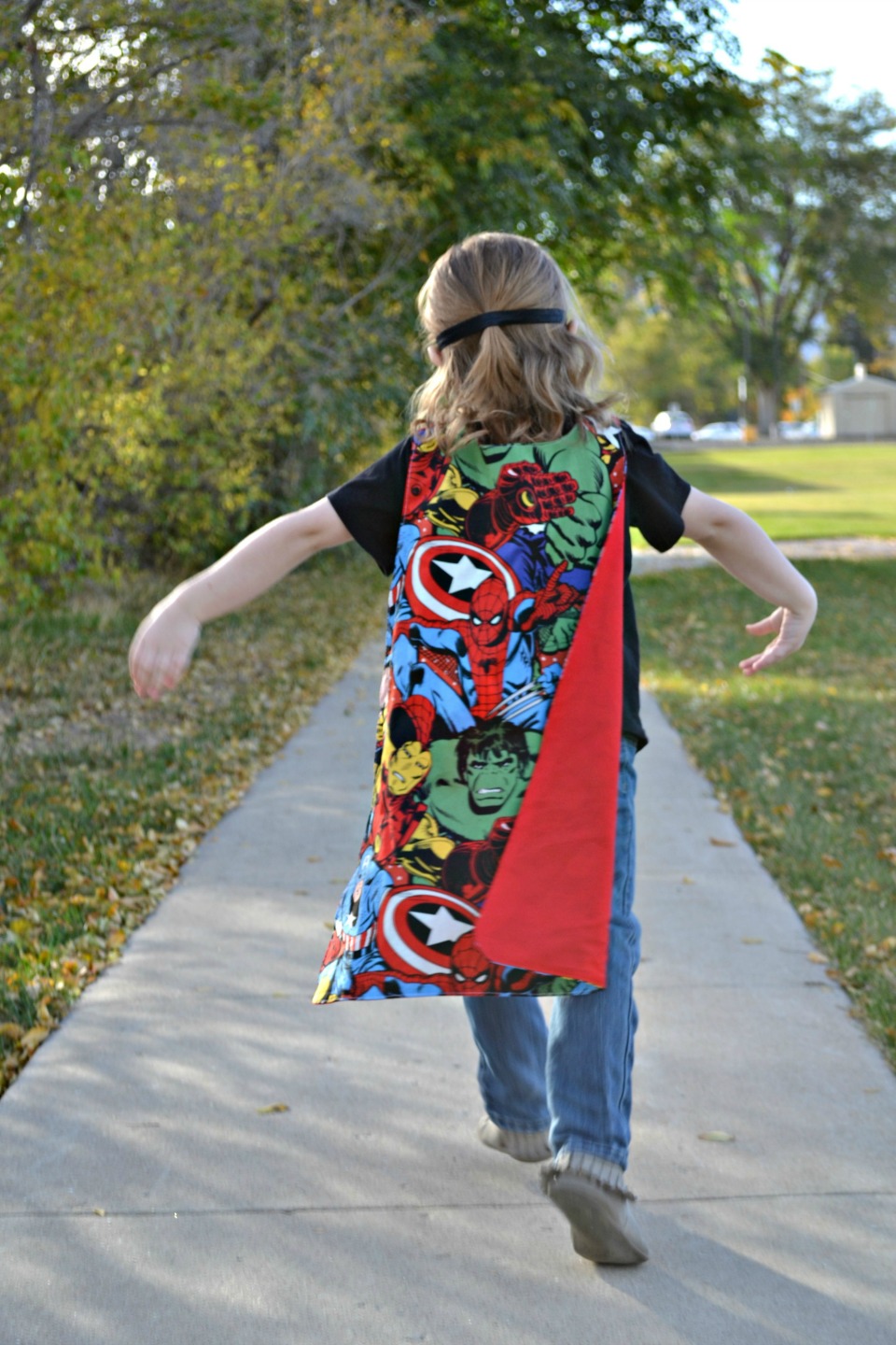 Diy Superhero Cape And Mask Costume Free Pattern