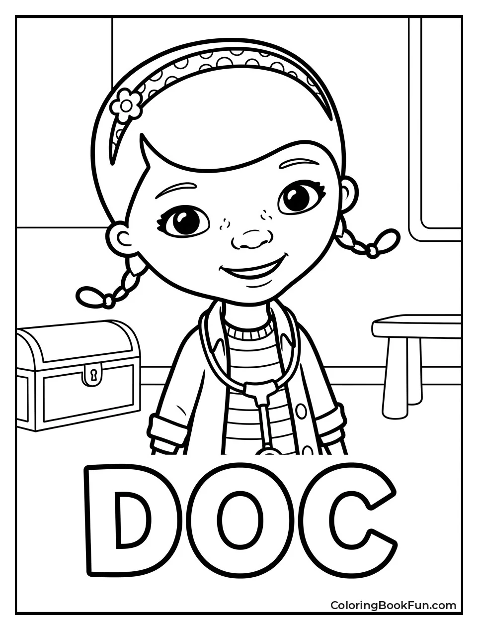 Doc Mcstuffins Coloring Pages