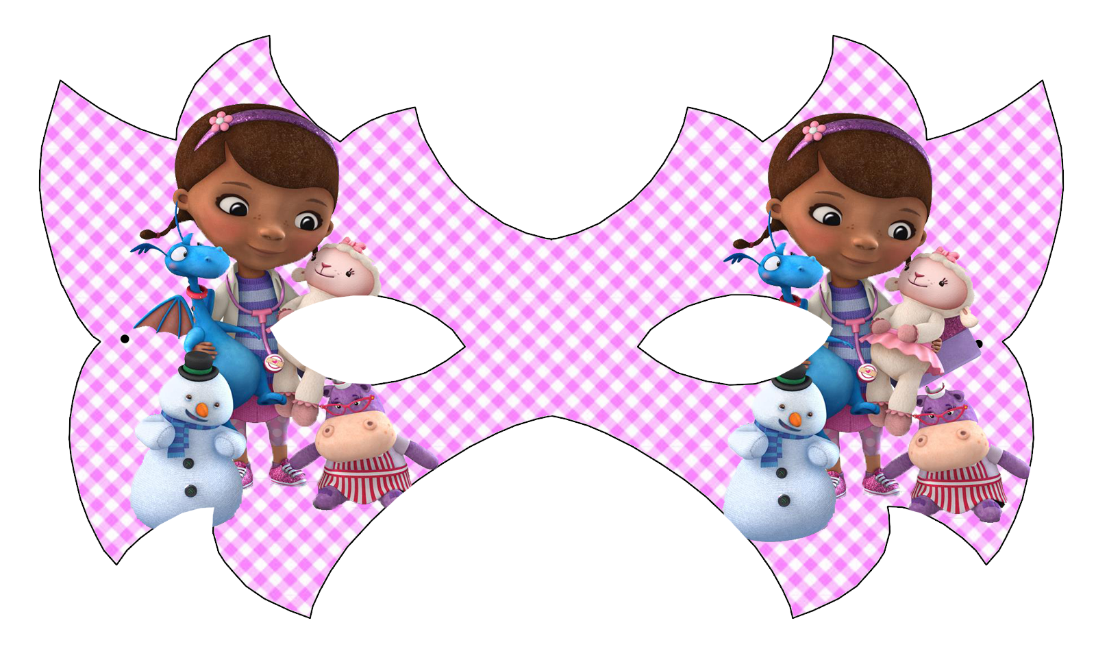 Doc Mcstuffins Free Printable Mask