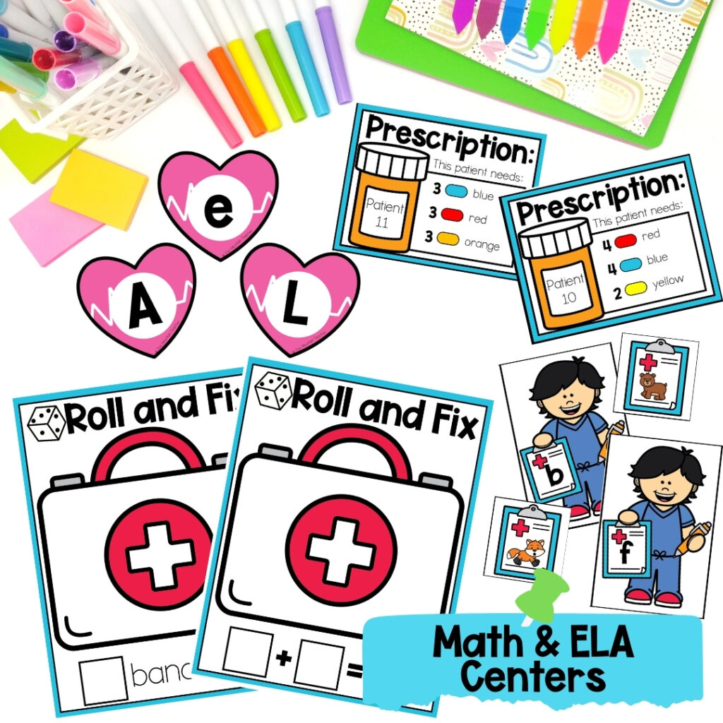 Doctors Office Dramatic Play Printables