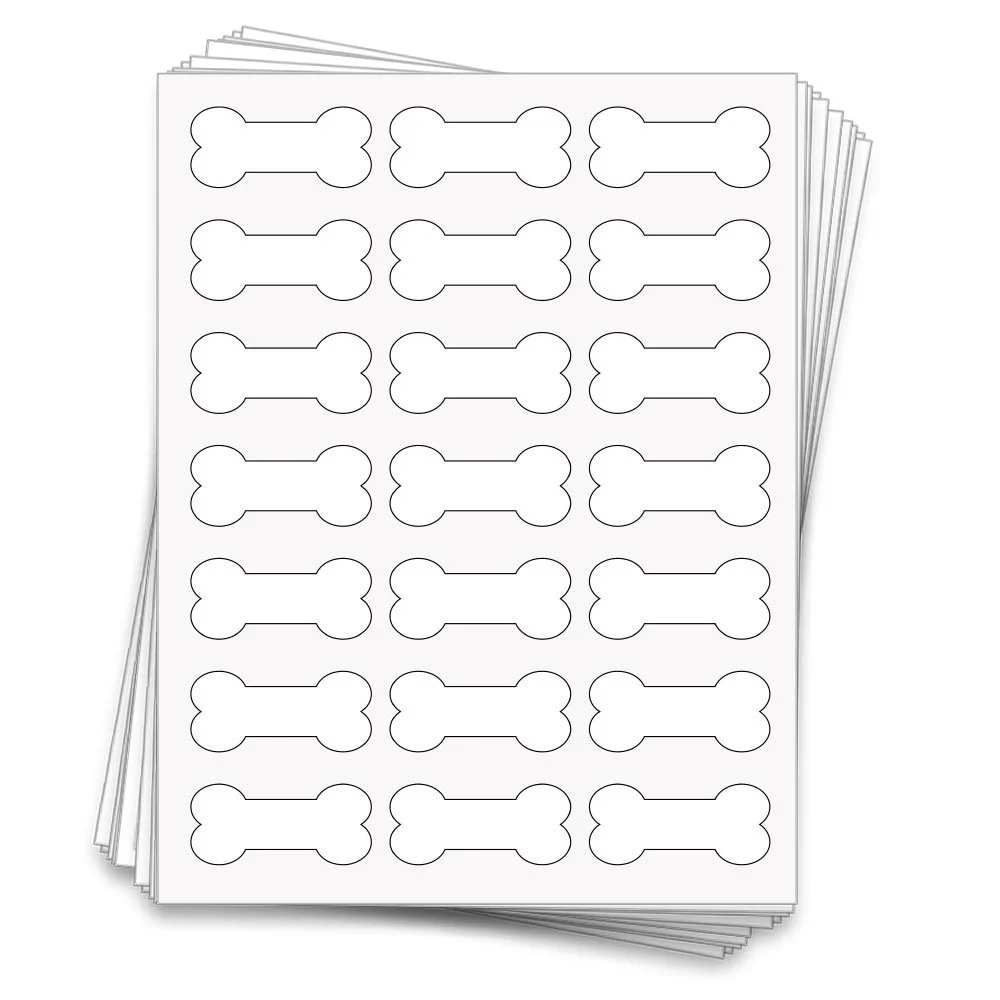 free printable dog bone pattern