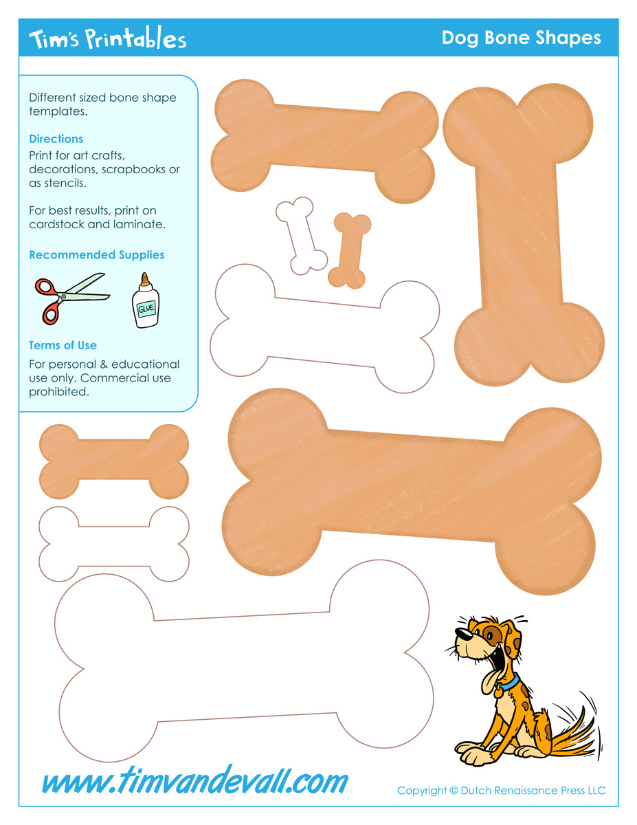 Dog Bone Templates