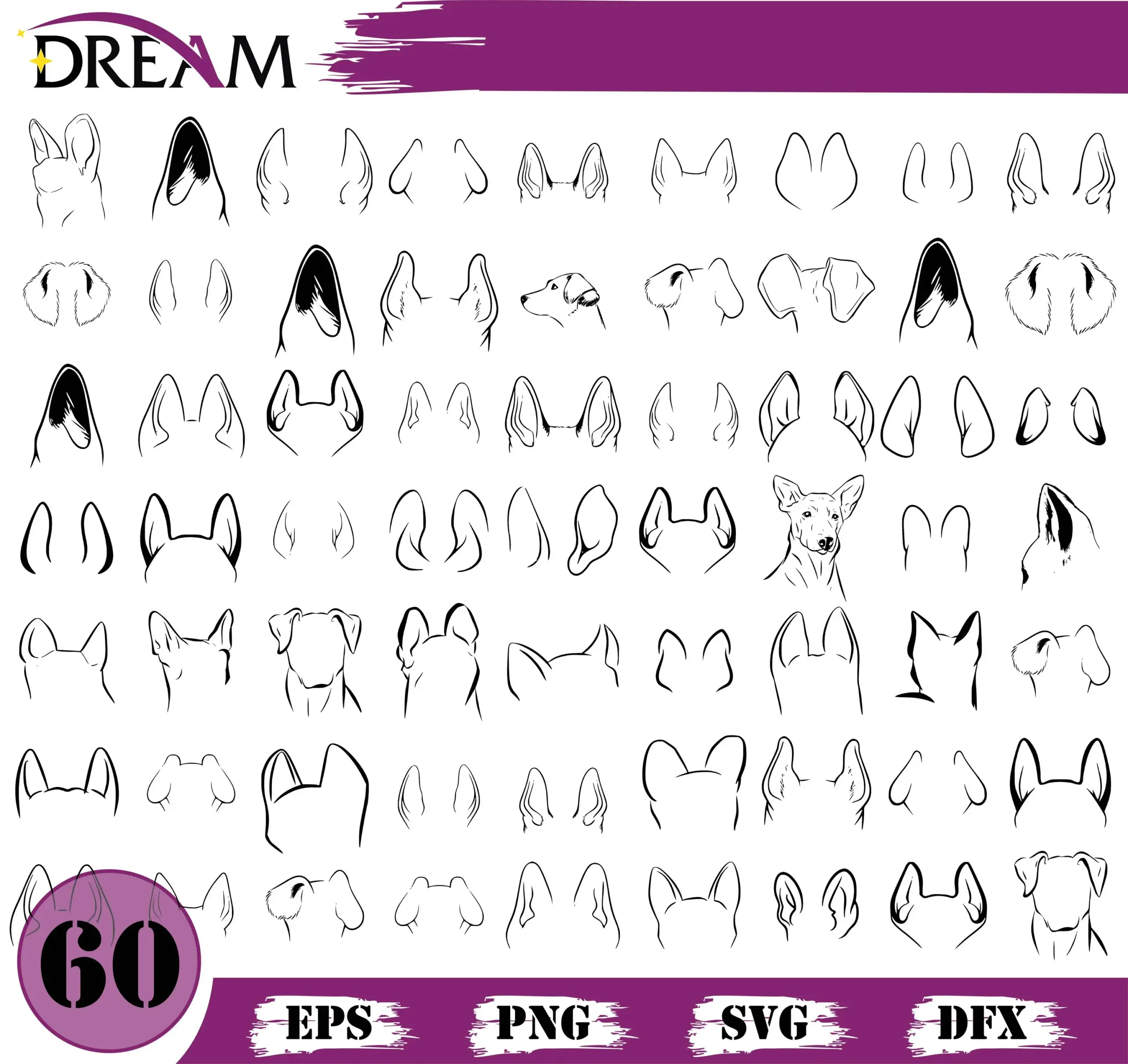 Dog Ear Template