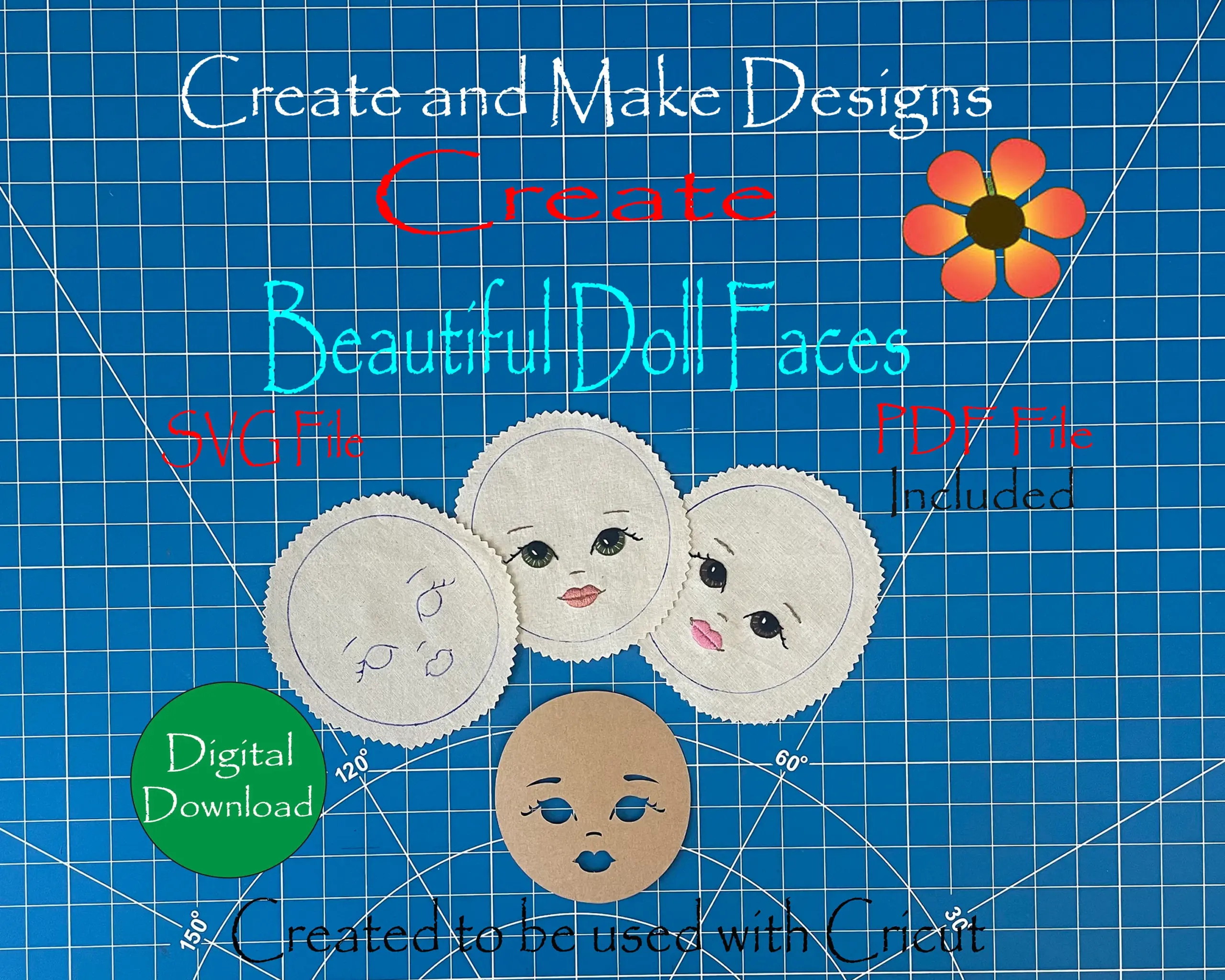 Doll Face Template