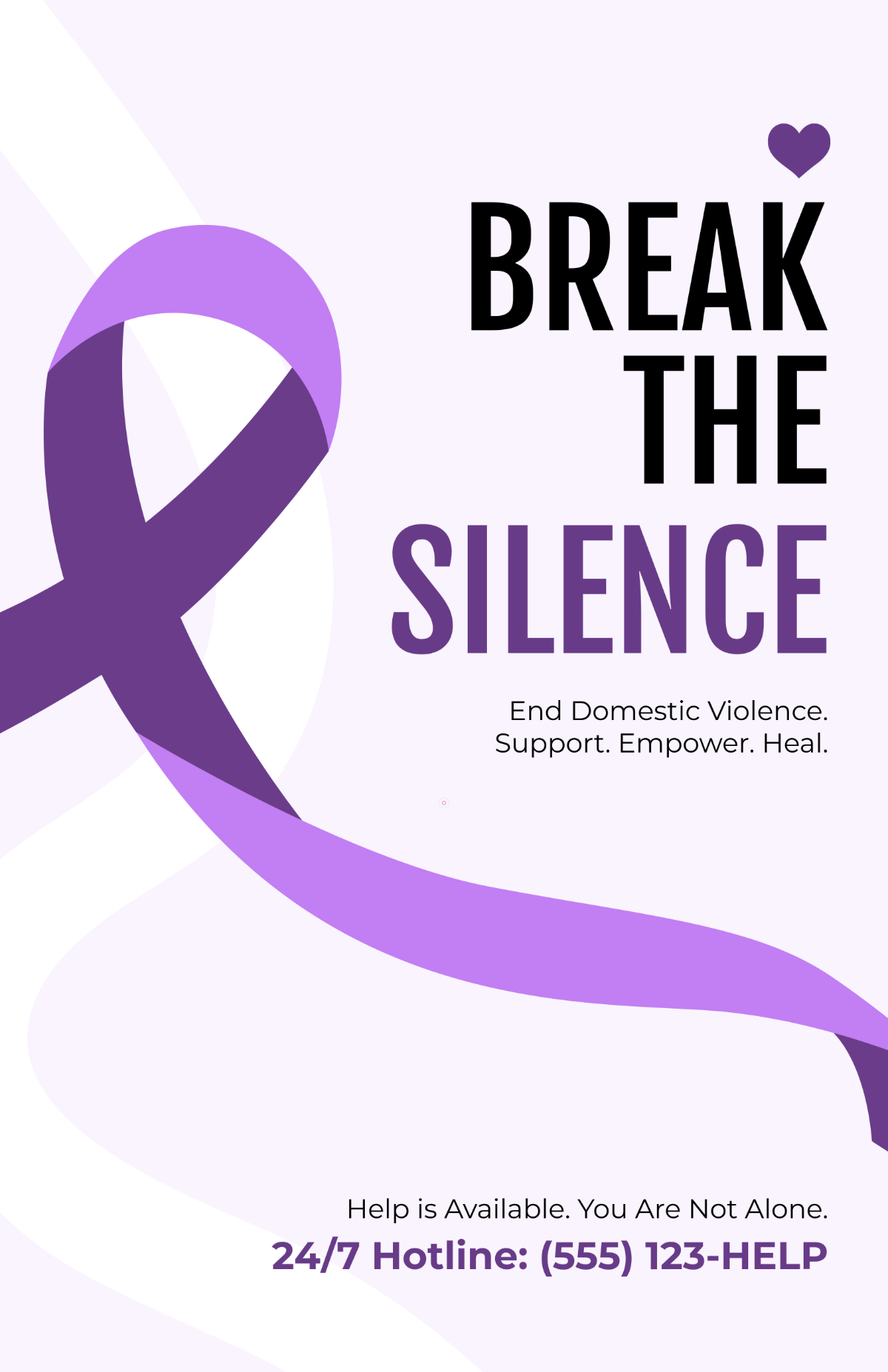 Domestic Violence Awareness Poster