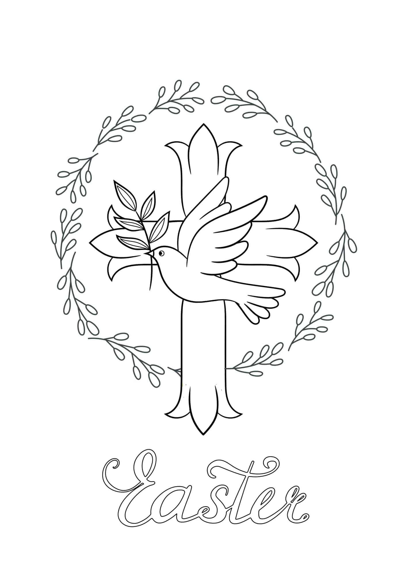 Dove Template Printable 4 Free Designs