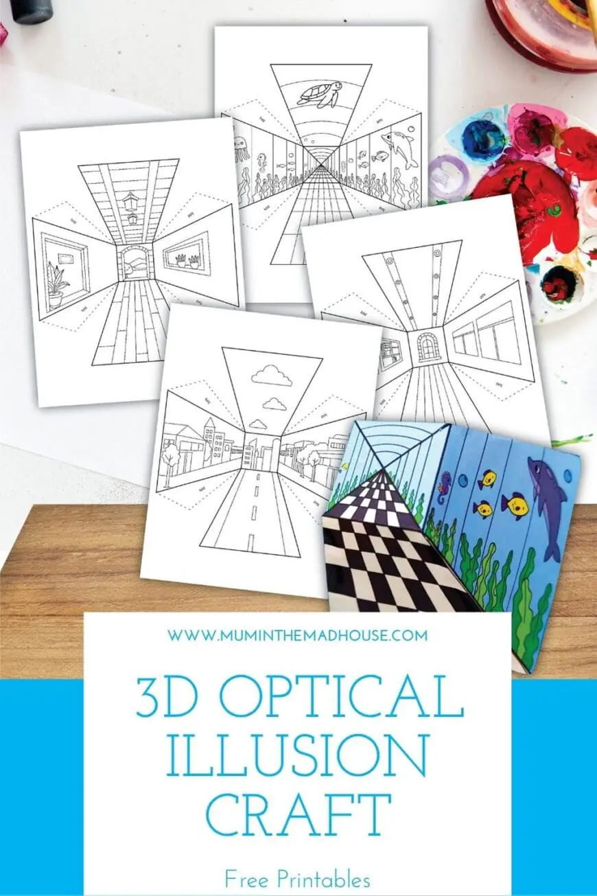 Downloads Reverse Perspective Art Printable