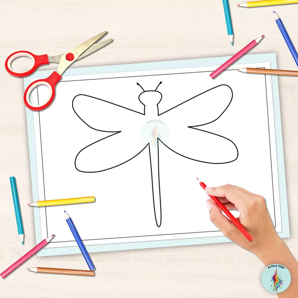 Dragonfly Template
