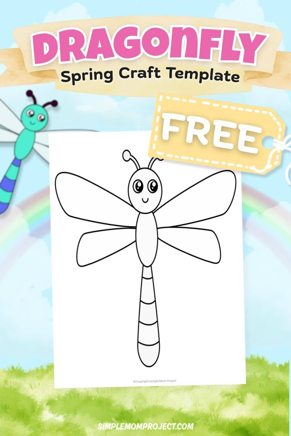 dragonfly stencils free printable