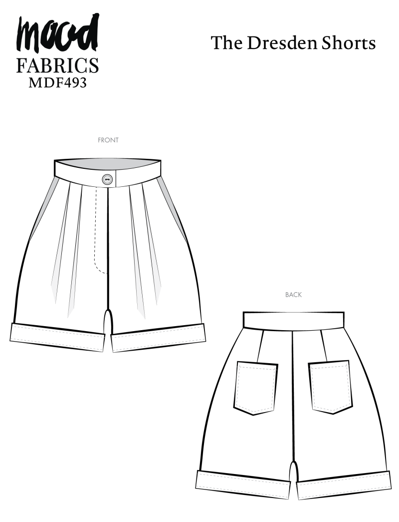 Dresden Shorts Free Sewing Pattern