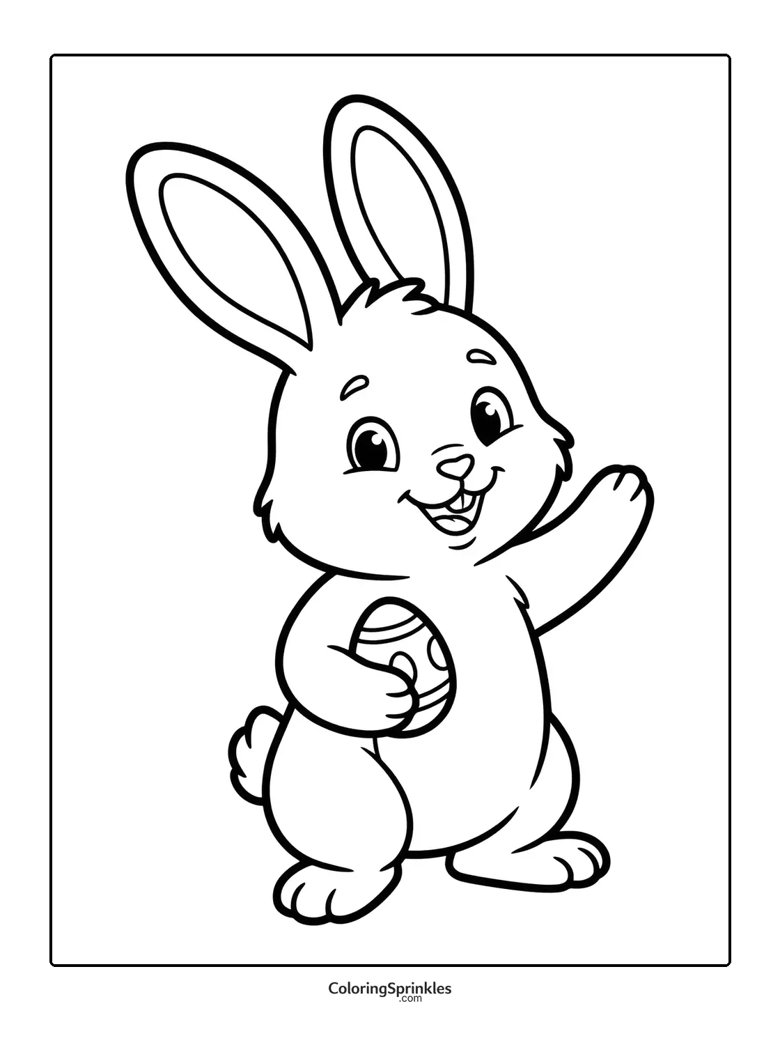 Easter Bunny Coloring Pages