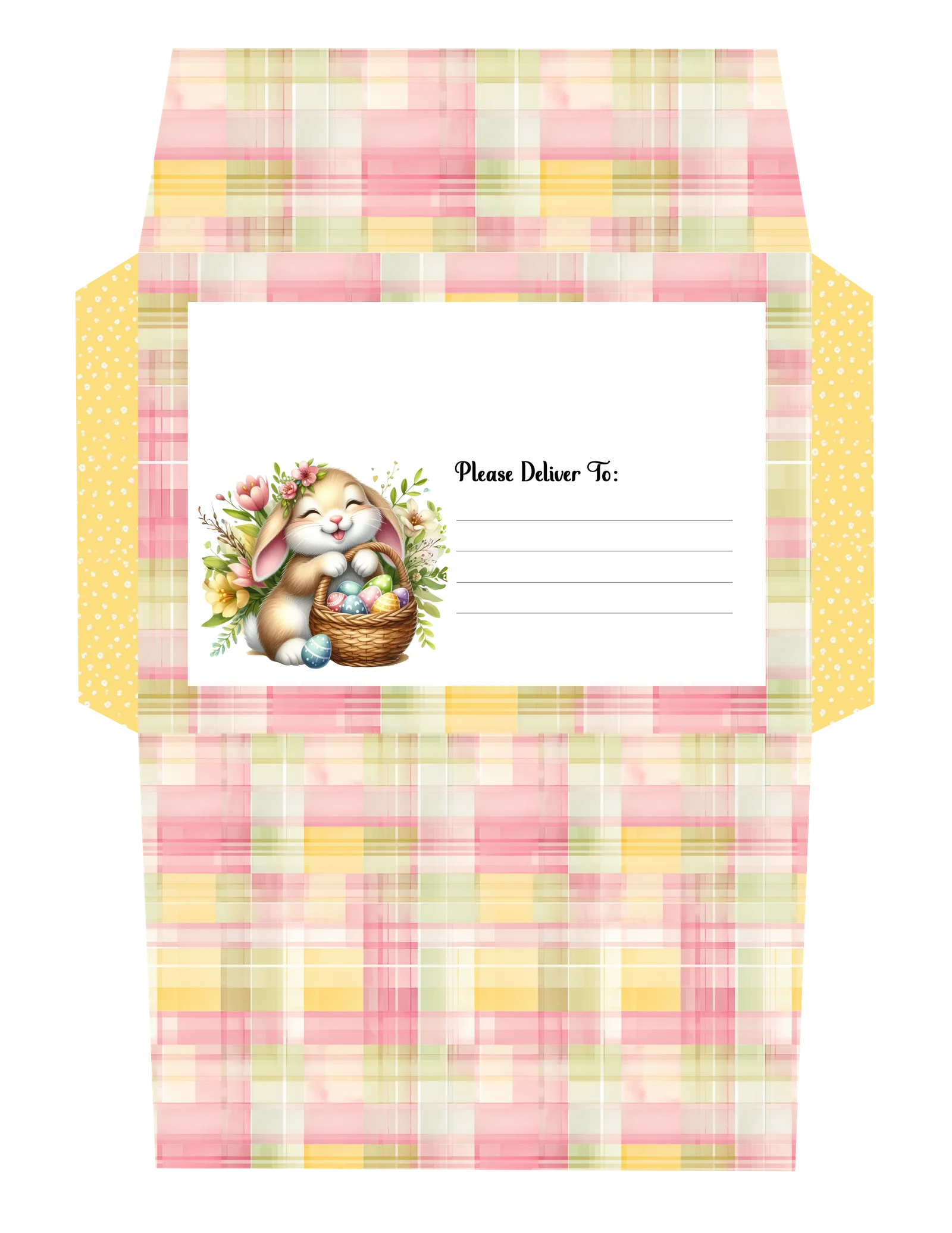 free printable easter envelopes