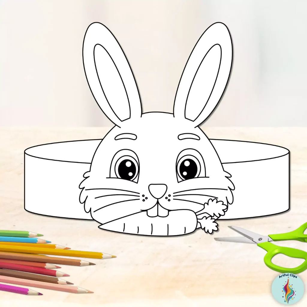 printable easter bonnet template
