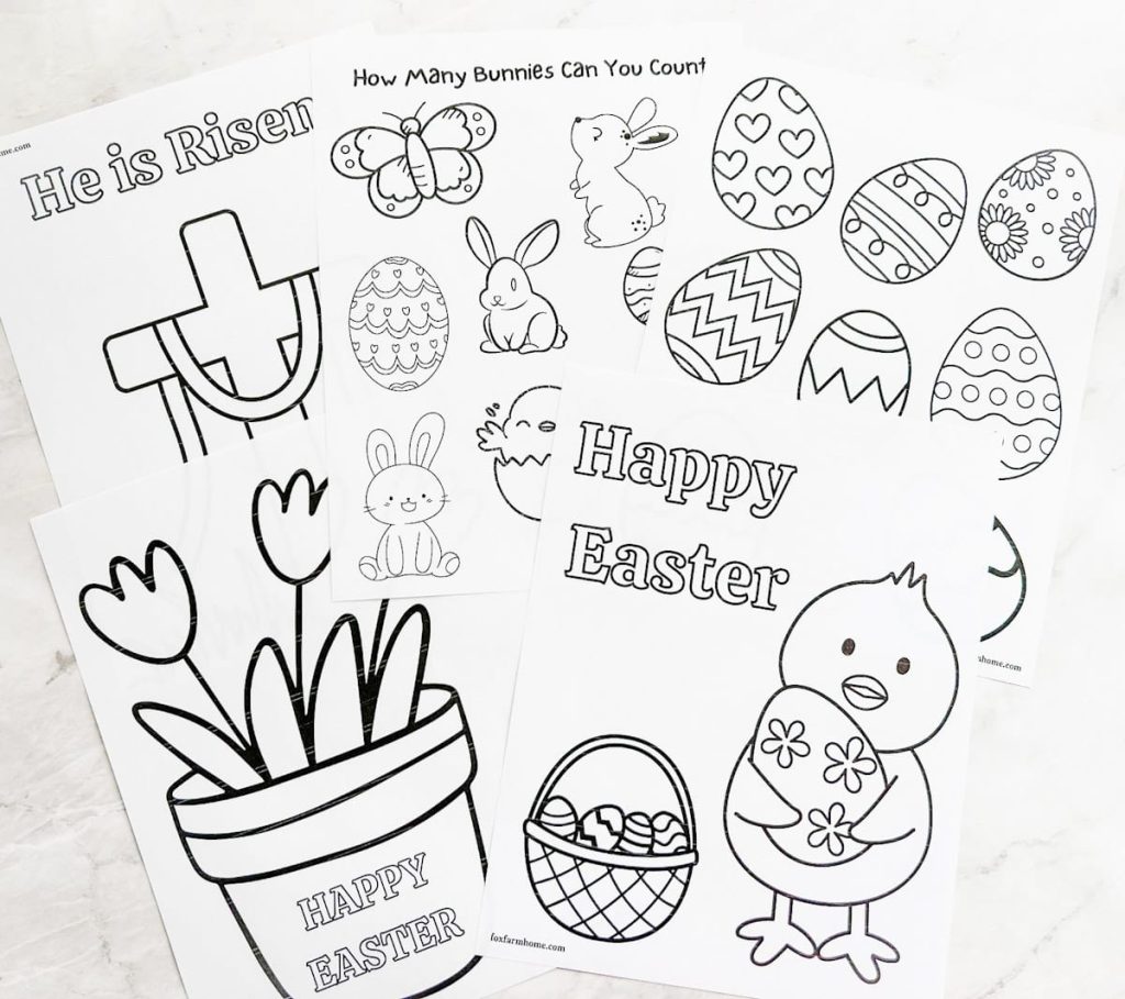 free printable easter images for kids