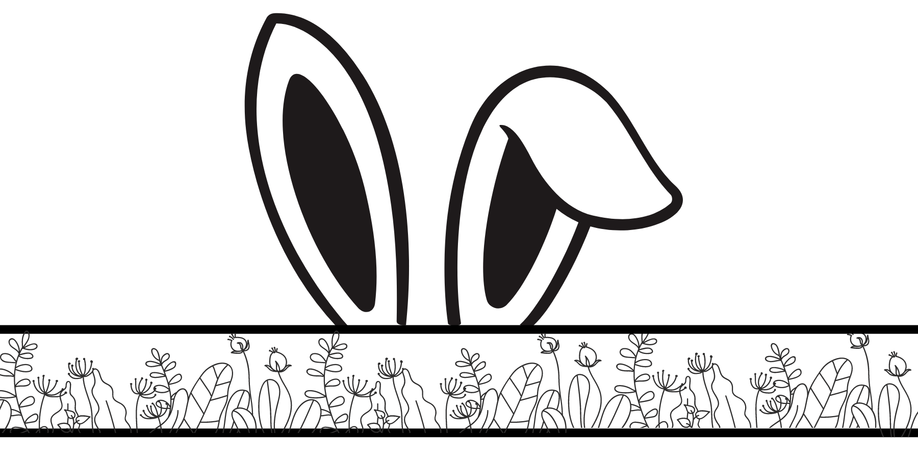 Easter Coloring Pages And Bunny Crowns