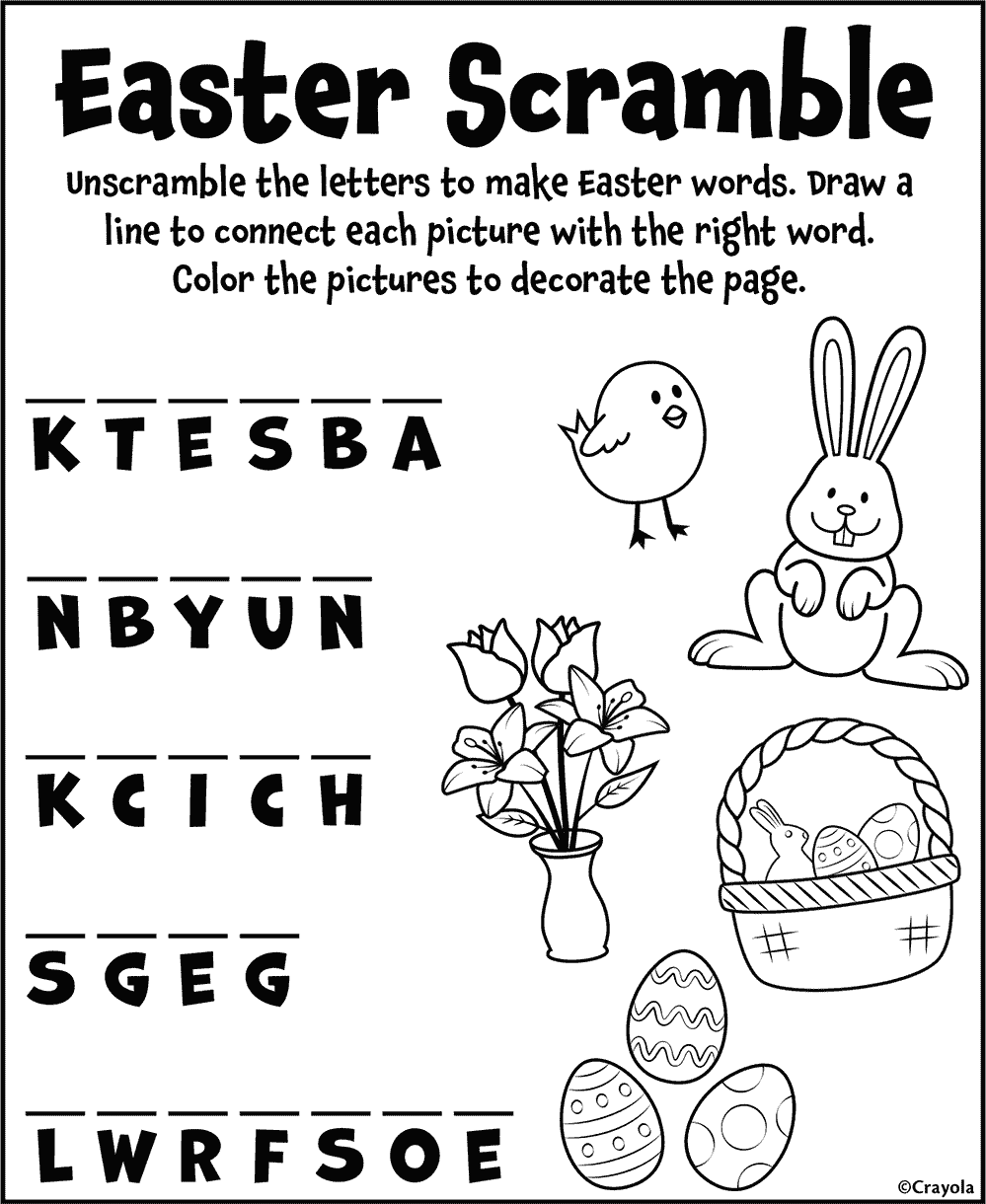 Easter Coloring Pages Easter Coloring Pages