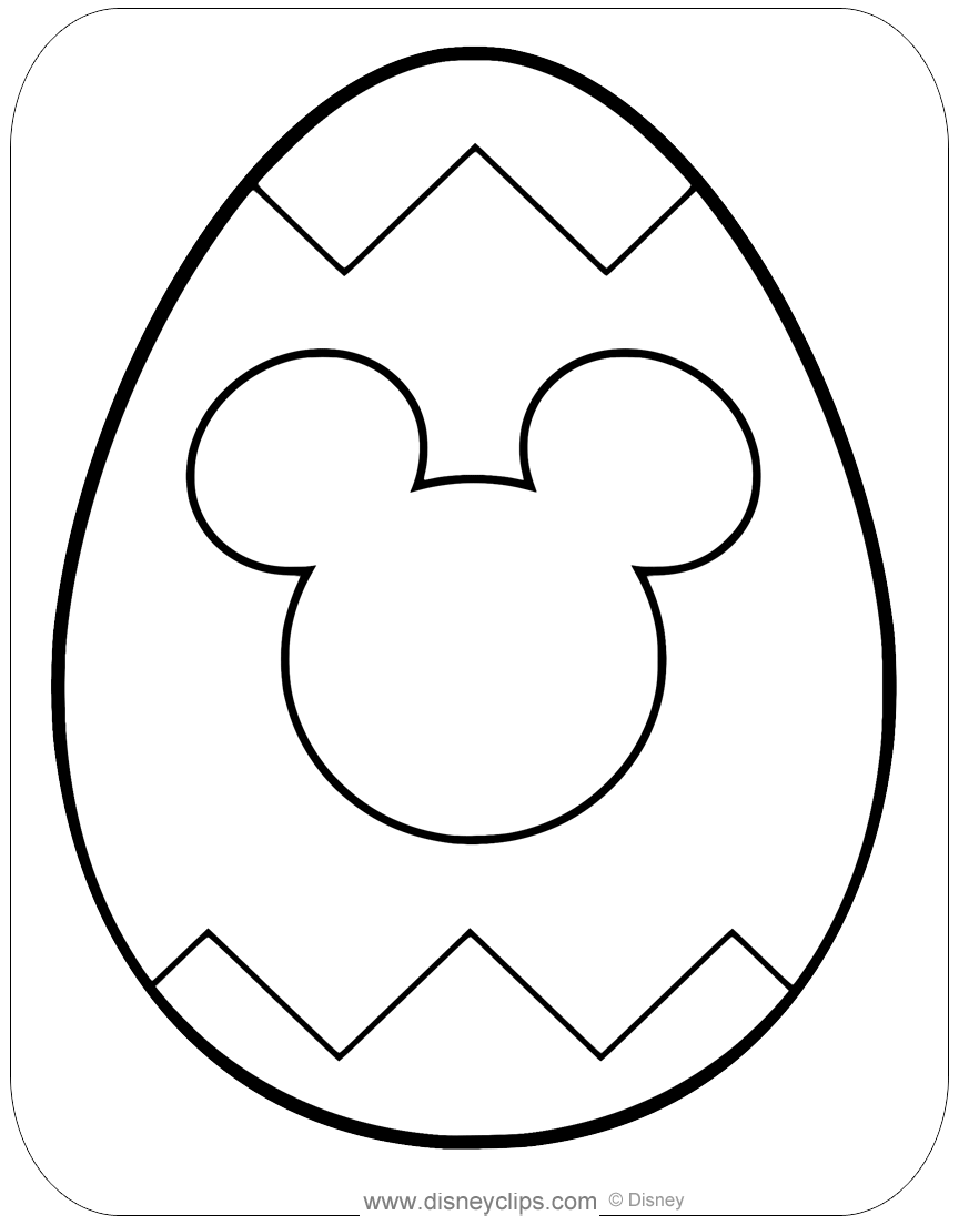 Easter Egg Coloring Pages