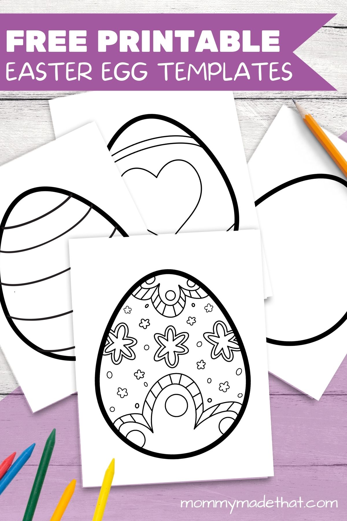 free printable easter eggs patterns