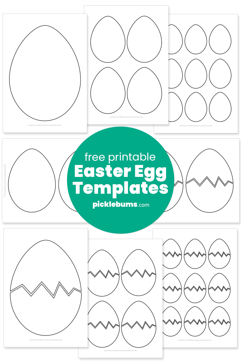 Easter Egg Templates