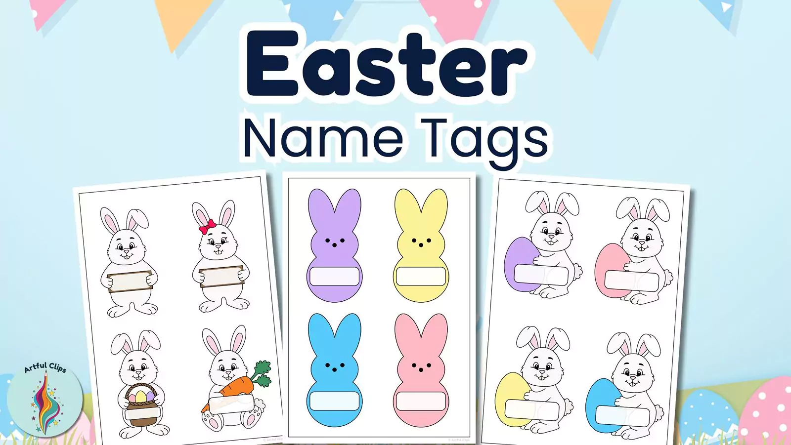 Easter Name Tags