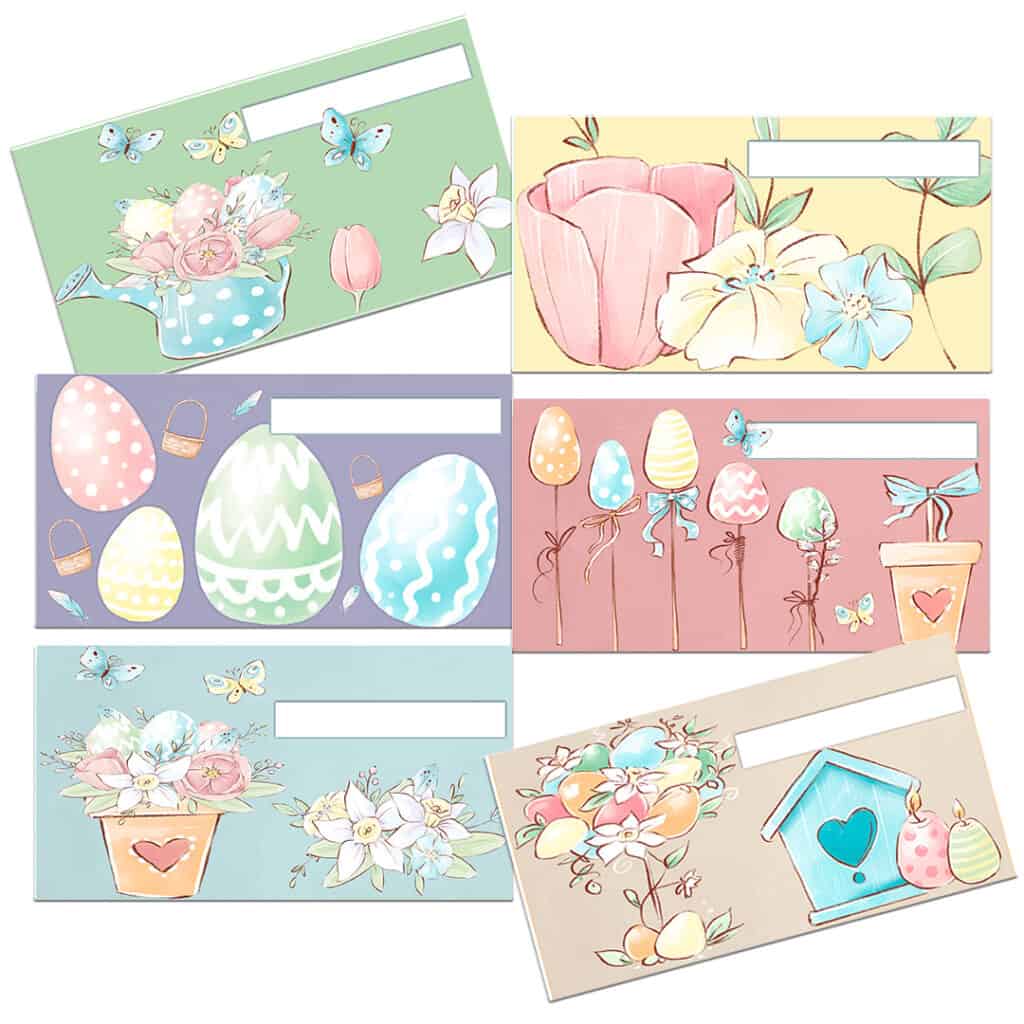Easter Spring Cash Envelope Printables