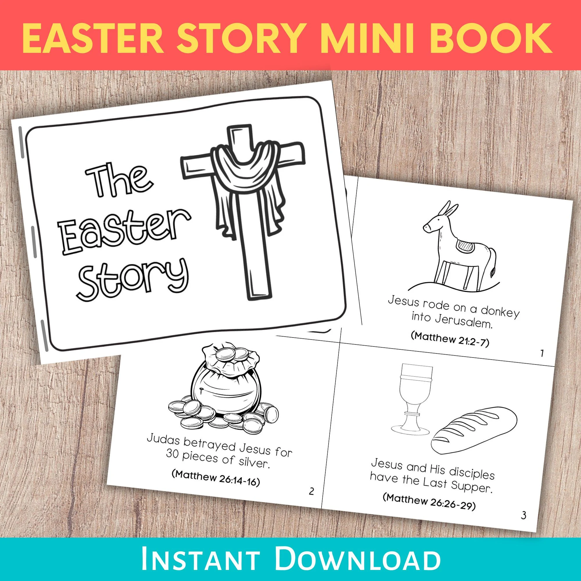 easter story for kids printable